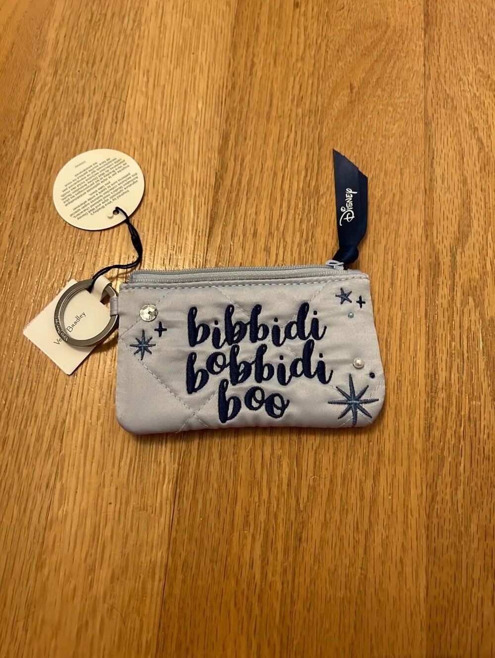 Vera Bradley Disney Cinderella Zip ID case